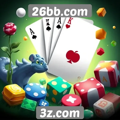 Variedade de jogos disponíveis em 26bb.com